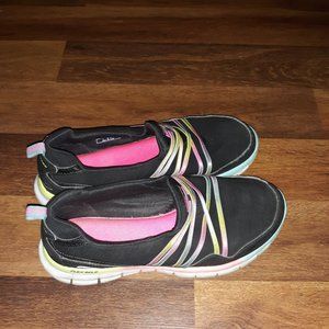 Skechers lite-weight (slide on walking shoes) Womens 8